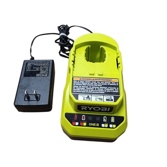 RYOBI ONE+ 18V Lithium-Ion Charger 4 1/2 - Picture 1 of 5